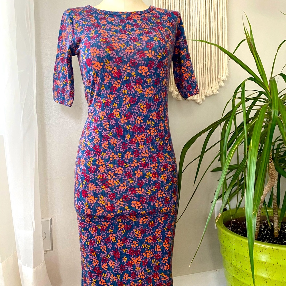 Beautiful floral LulaRoe dress